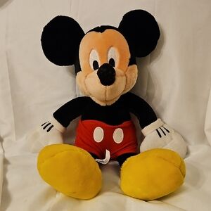 Disney California Souvenir Mickey Mouse Plush - Black, Red, Yellow